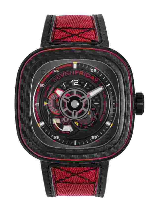 SevenFriday
  
          P3C/04 Red Carbon