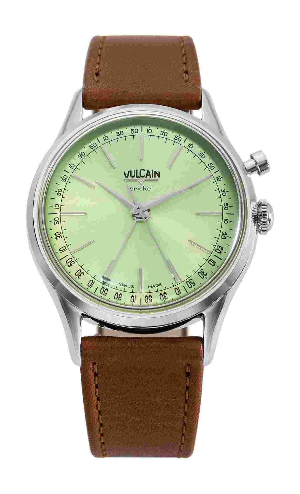 Vulcain
  
          Cricket President 36 Pistachio Green
