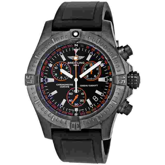 Breitling Avenger Seawolf Code Orange Chronograph Men's Watch M73390T2-BA88BKRD