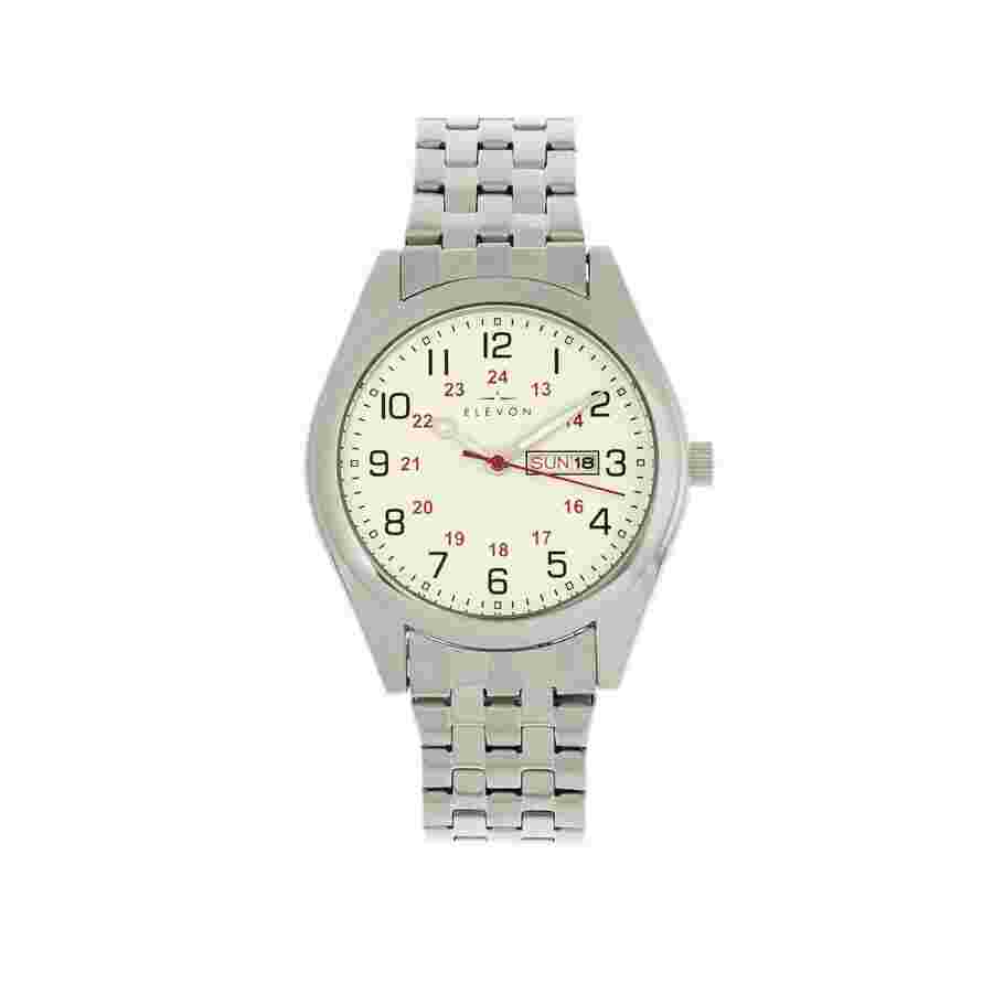 Elevon Gann White Dial Men's Watch ELE106-1