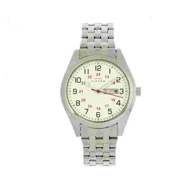 Elevon Gann White Dial Men's Watch ELE106-1