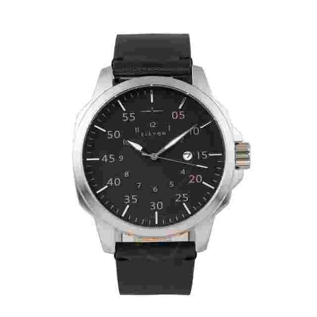 Elevon Hughes Black Dial Men's Watch ELE101-2