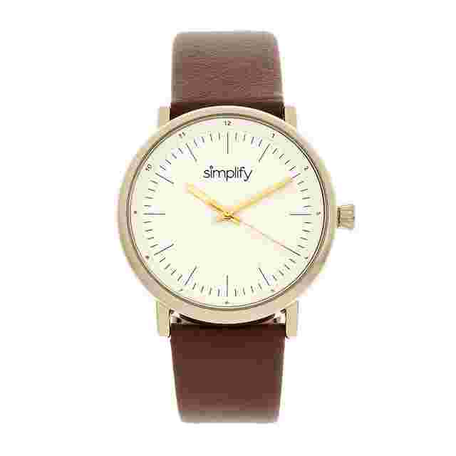 Simplify The 6200 White Dial Unisex Watch SIM6203