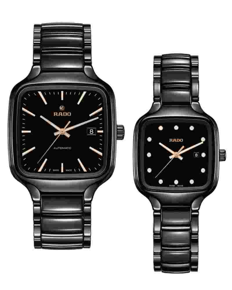 КОМПЛЕКТ ПАРНЫХ ЧАСОВ Rado True Square
