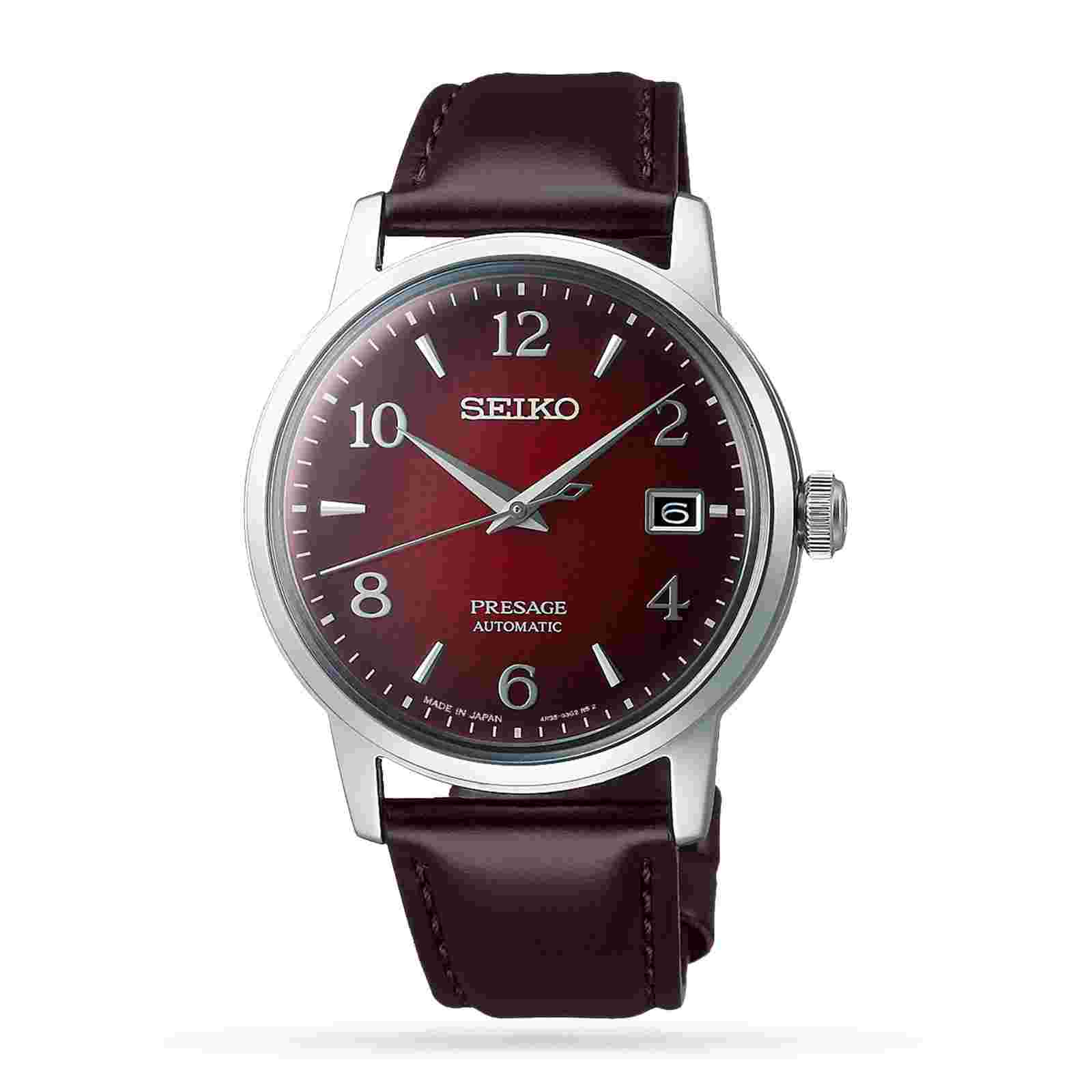 Cocktail Time Negroni 38mm Mens Watch Red