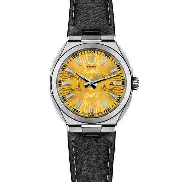 Circular S Sun Dial 41mm