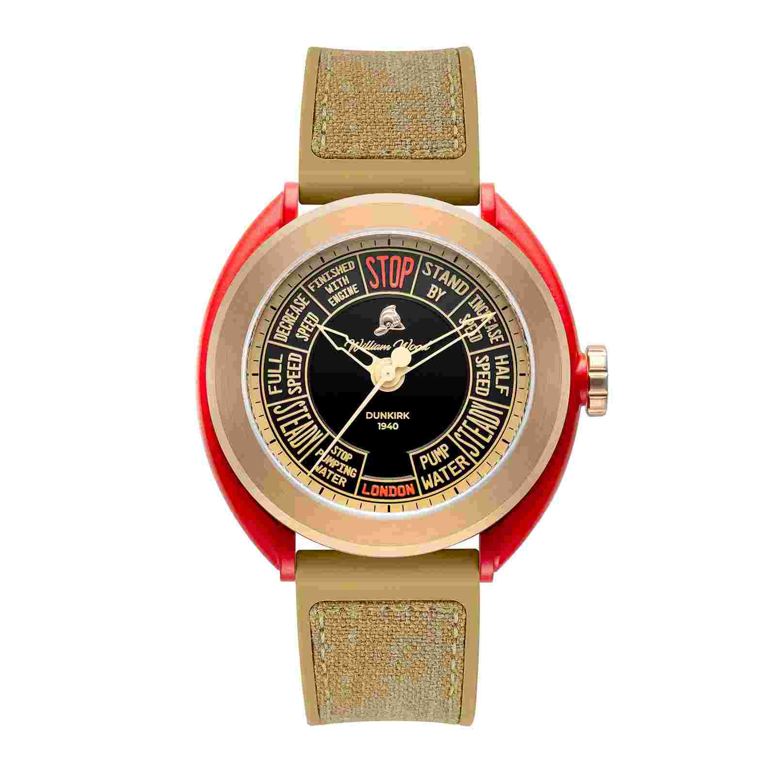 Dunkirk 42mm Mens Watch Black