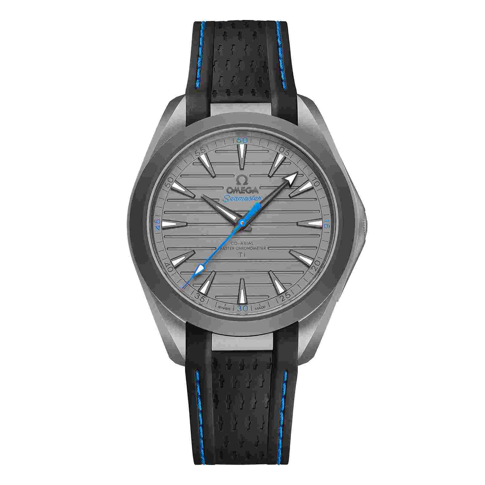 Seamaster Aqua Terra 150M 41mm, Titanium On Rubber Strap