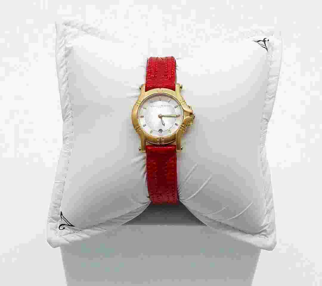 Christian Bernard Paris Ladies Watch Gorgeous Red and Gold Lightning Series