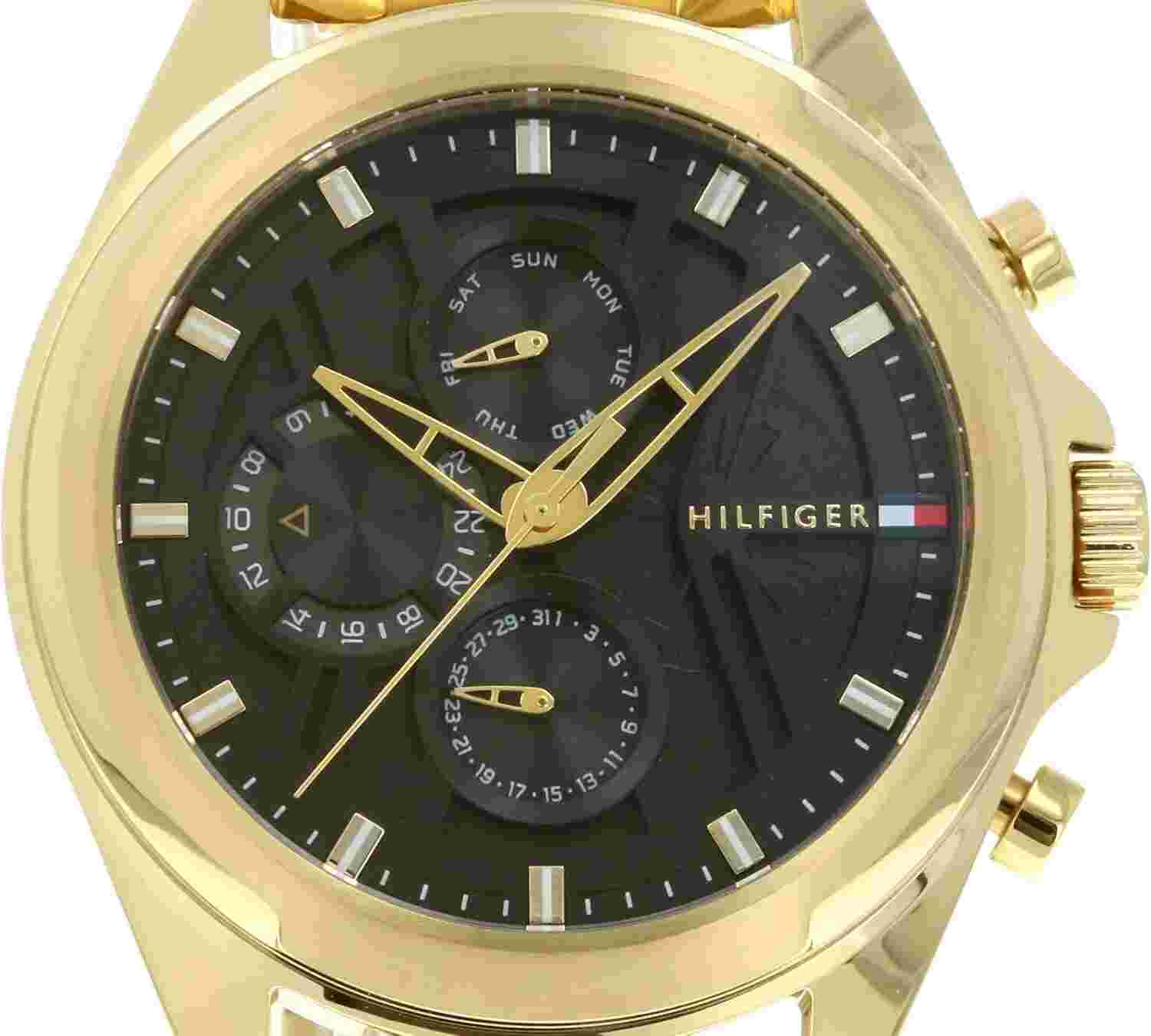 Tommy Hilfiger Watch Jax 1710658 Men's Gold