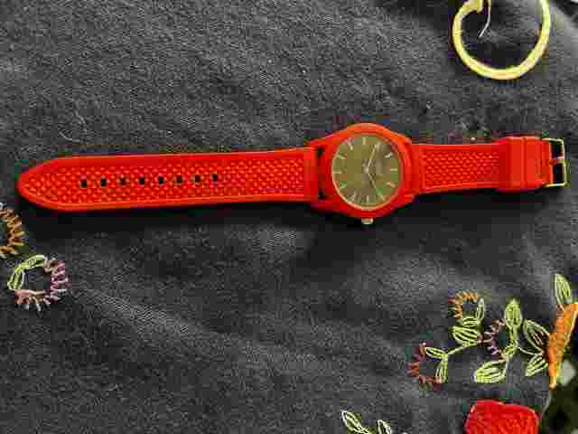 Crayo Storm Black Dial Red Watch *New*