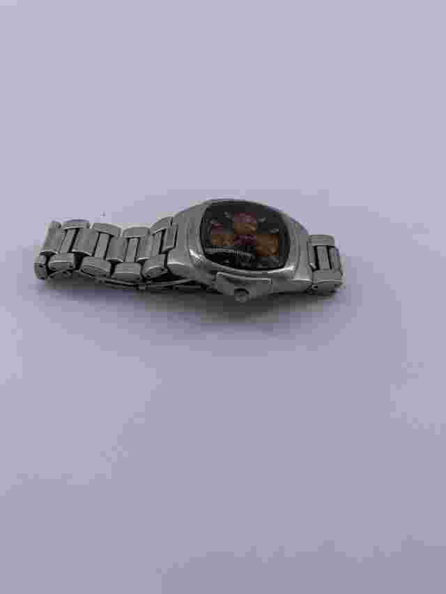 Paul Jardin Silver Toned Stainless Steel Men’s Watch Needs Battery
