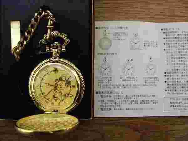 Pocket Watch Disney Sea First Countdown New Year's Eve 2002 Limited Rare JP