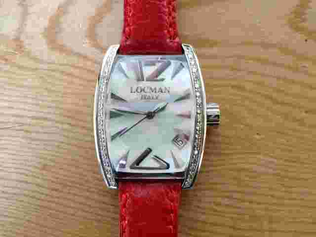 New Watch Montre LOCMAN 28' 5 X 39 MM - Steel Diamonds Box & Warranty