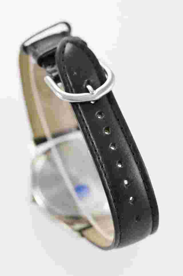 Relic Watch Mens Dale Earnhardt Stainless Steel Silver Gold Black Leather Quartz