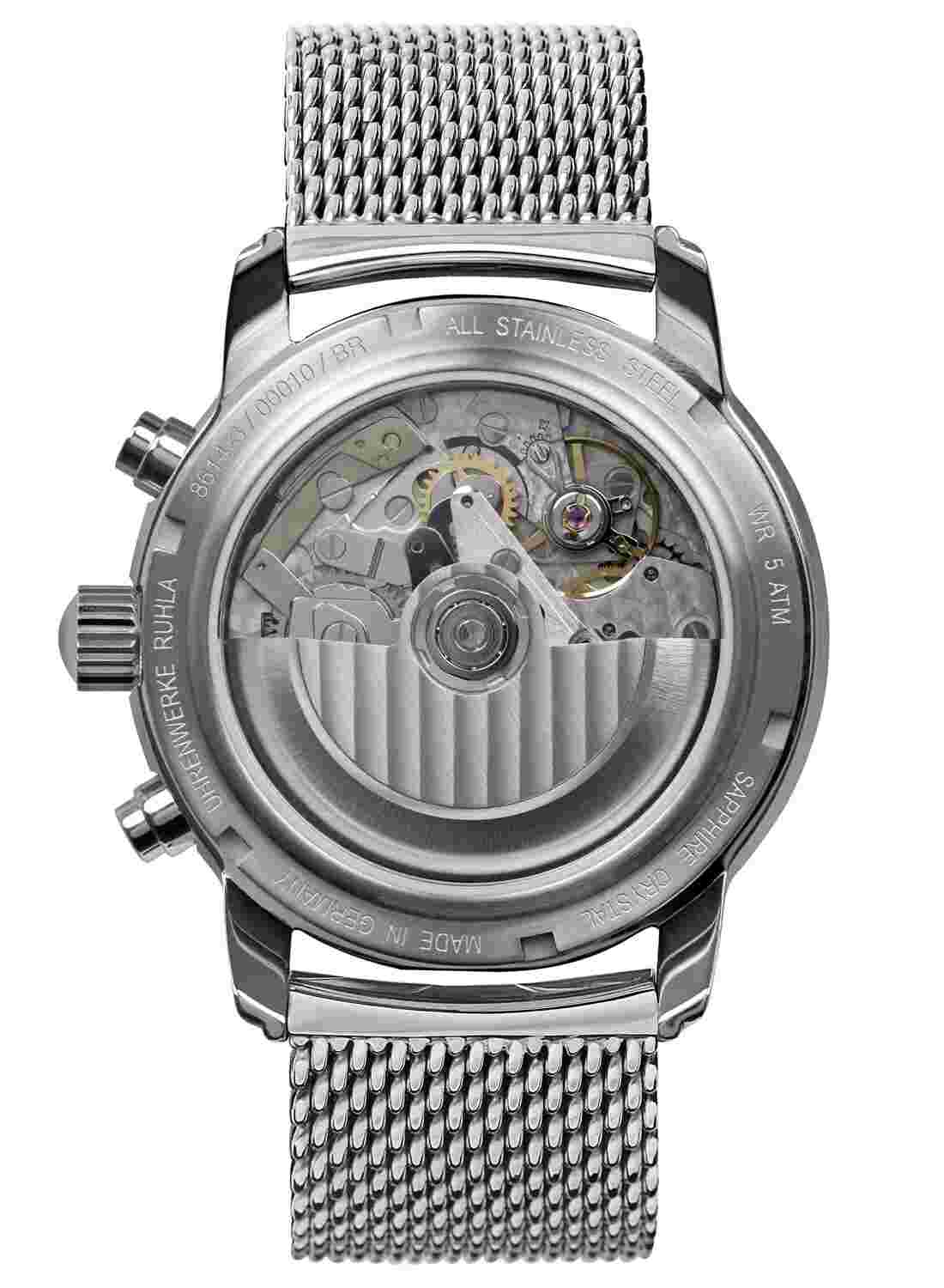 Zeppelin Men's Watch Automatic Chronograph LZ126 Los Angeles Chrono 8614M-3