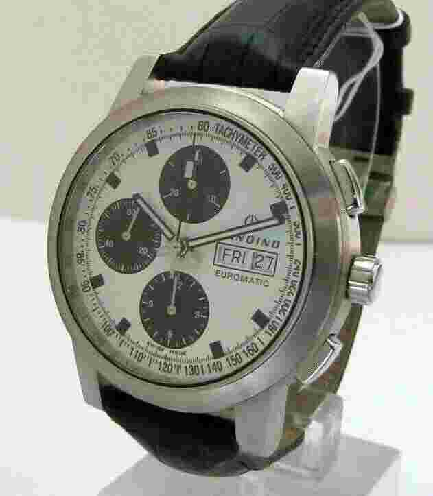 CANDINO AUTOMATIC CHRONOGRAPH ETA 7750, NEW OLD STOCK, SWISS MADE
