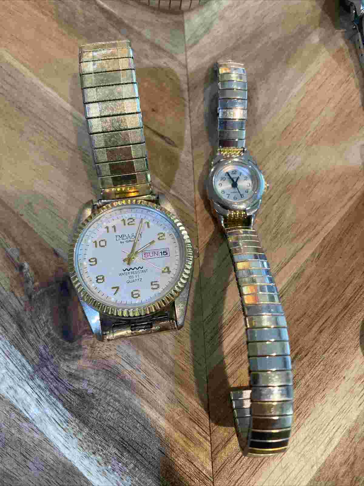 Womens Wrist Watches Lot of 6 Swiss Embassy Elements