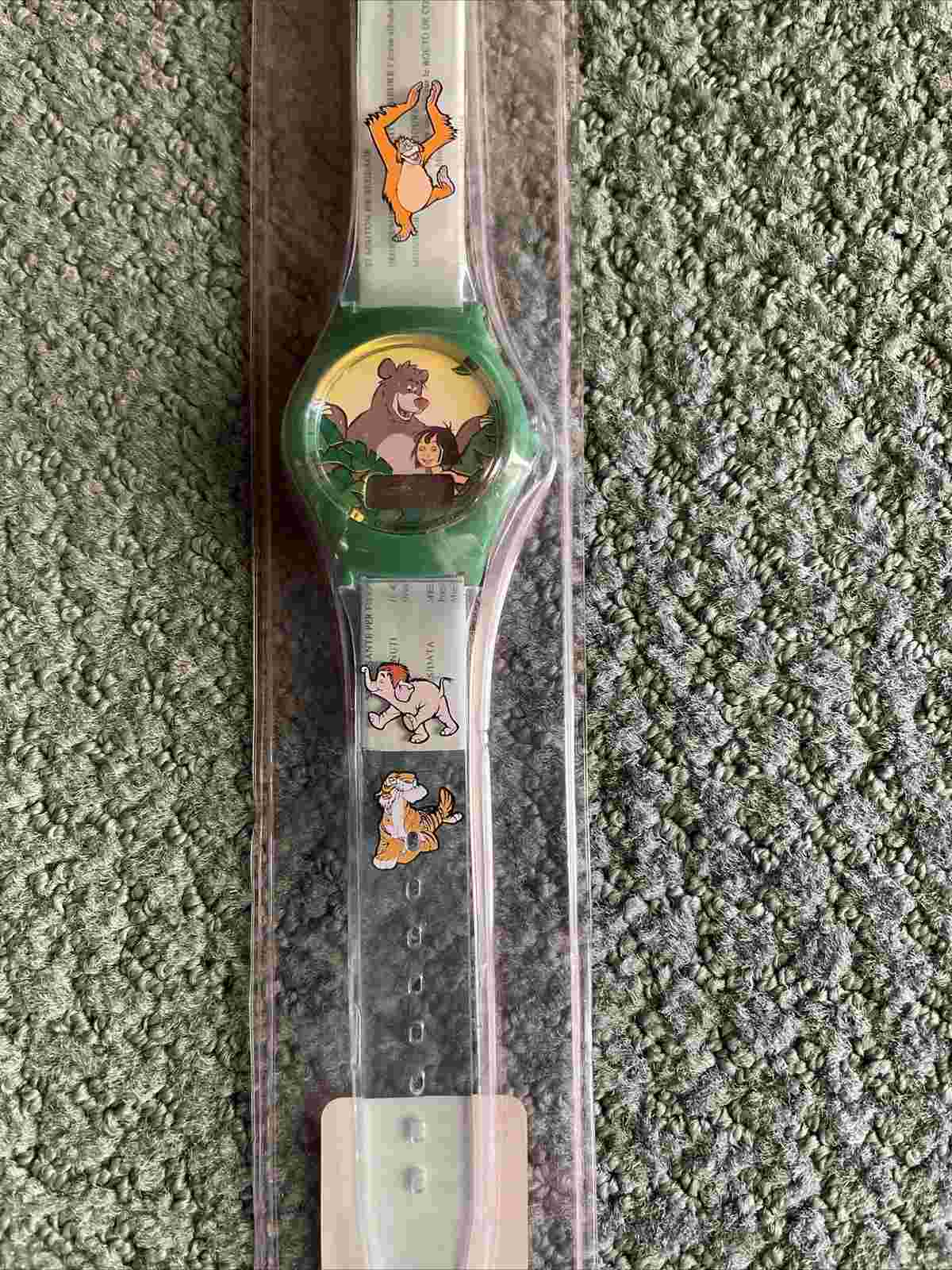 ⭐️Fantasma Disney Wristwatch Jungle Book Movie Theme sealed package⭐️