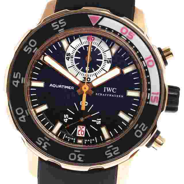 IWC Aquatimer Men's Black Watch - IW376903