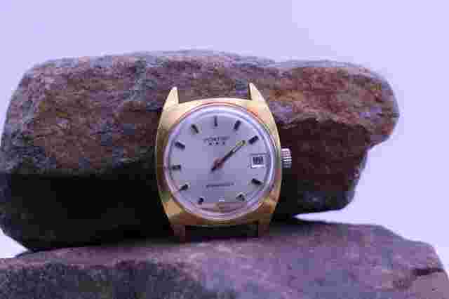 PONTIAC SYMPACTICO 17j SWISS MEN'S WRIST WATCH 31.7x38.6mm CASE 18.2mm LUG (CK)