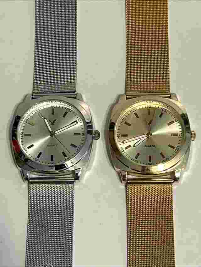 Lot Of 2 AMERICAN EAGLE Men’s 40mm Quartz Watches ***READ Japan Movement