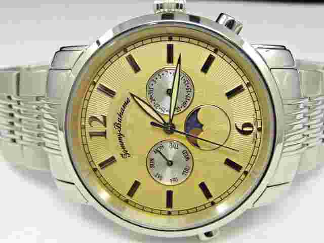 Tommy Bahama TB3034 Silver Island Classic Pinapple Dial Moon Phase Men's Watch