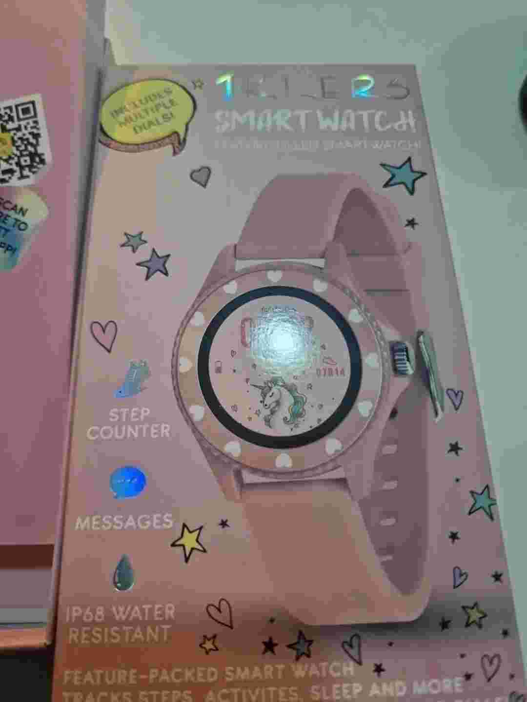 Tikkers Series 34 Kids Girls Pink Smart Watch