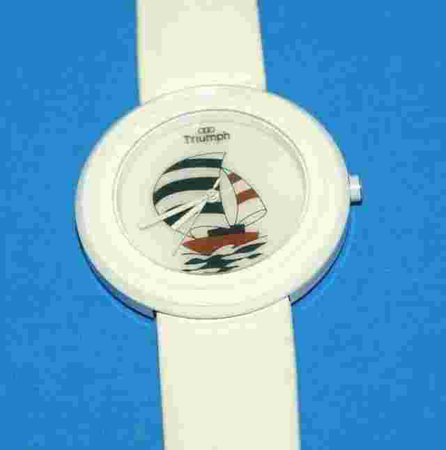 Cool Vintage Triumph Sailing  Watch Super '90's Watch