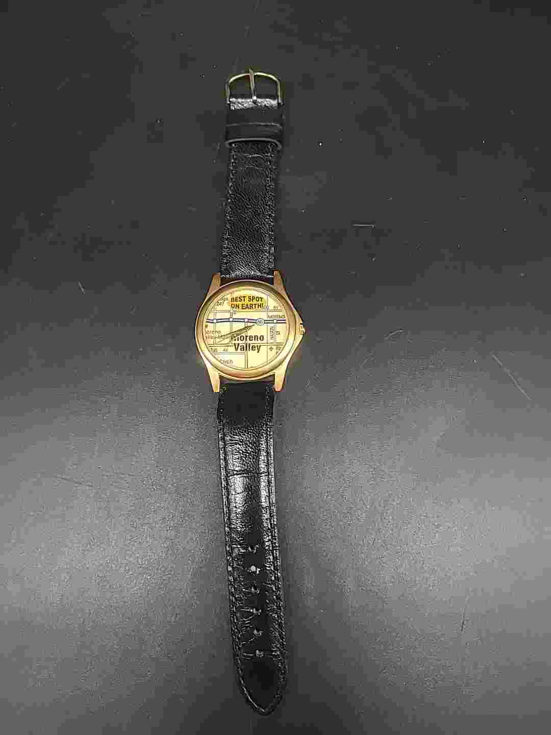 Bslest Spot On Earth Moreno Valley California Analog Watch TWM