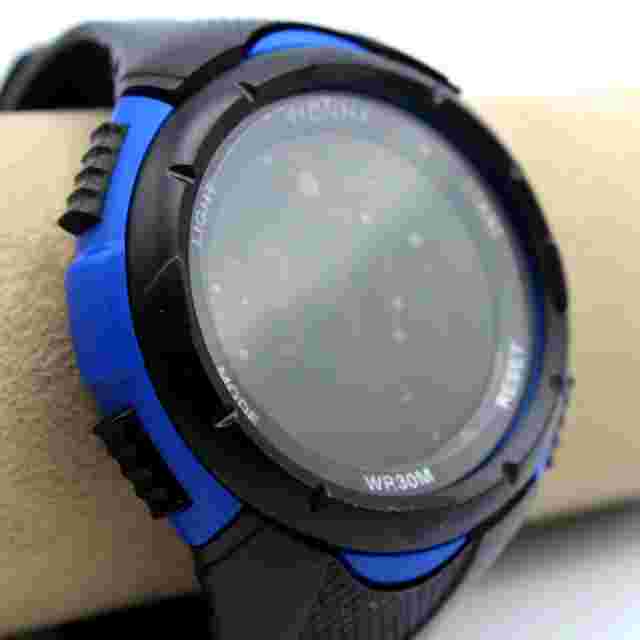 Honhx Military Sports Watches Men's Waterproof Stopwatch LED Digital Wrist Watch
