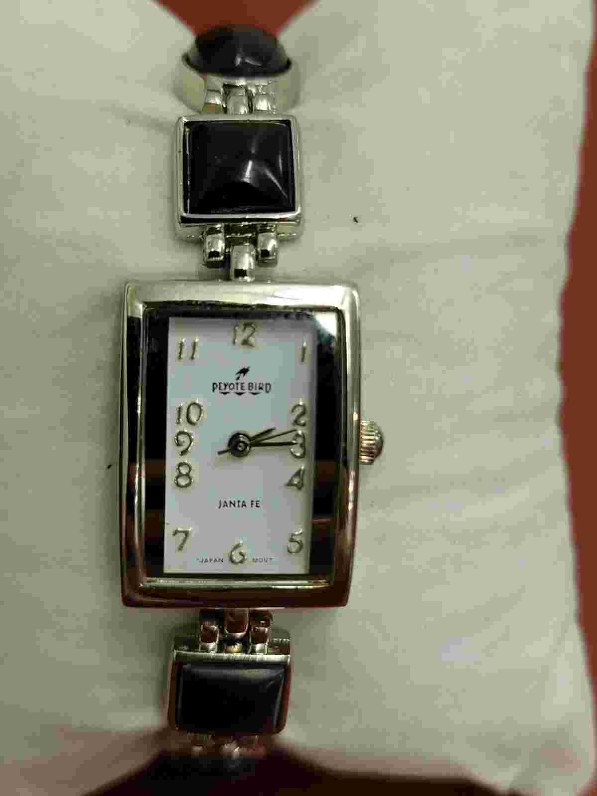 Peyote Bird Watch Women New Battery Santa Fe Black . New Battery