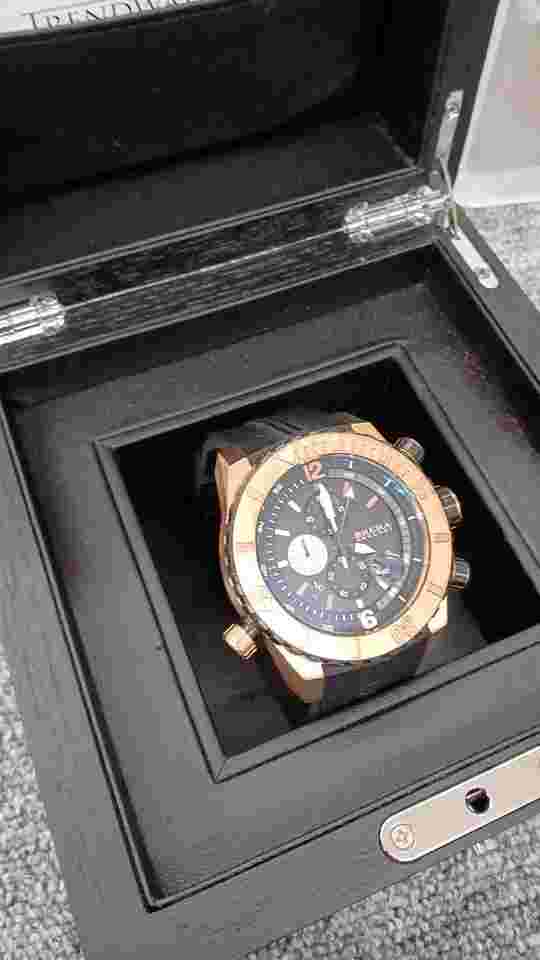 Brera Ae07 Brgtc54 Quartz Analog Watch - Box Damage, Complete Set
