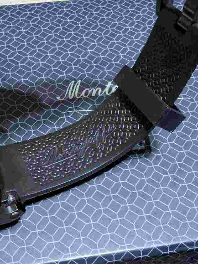 NEW MONTEGRAPPA NEROUNO Automatic LIMITED 999 42mm All Black Men's Watch $3090