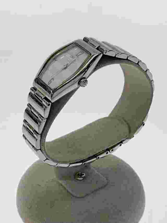 BALENCIAGA Womens Watch Quartz Analog Stainless Steel Silver Used