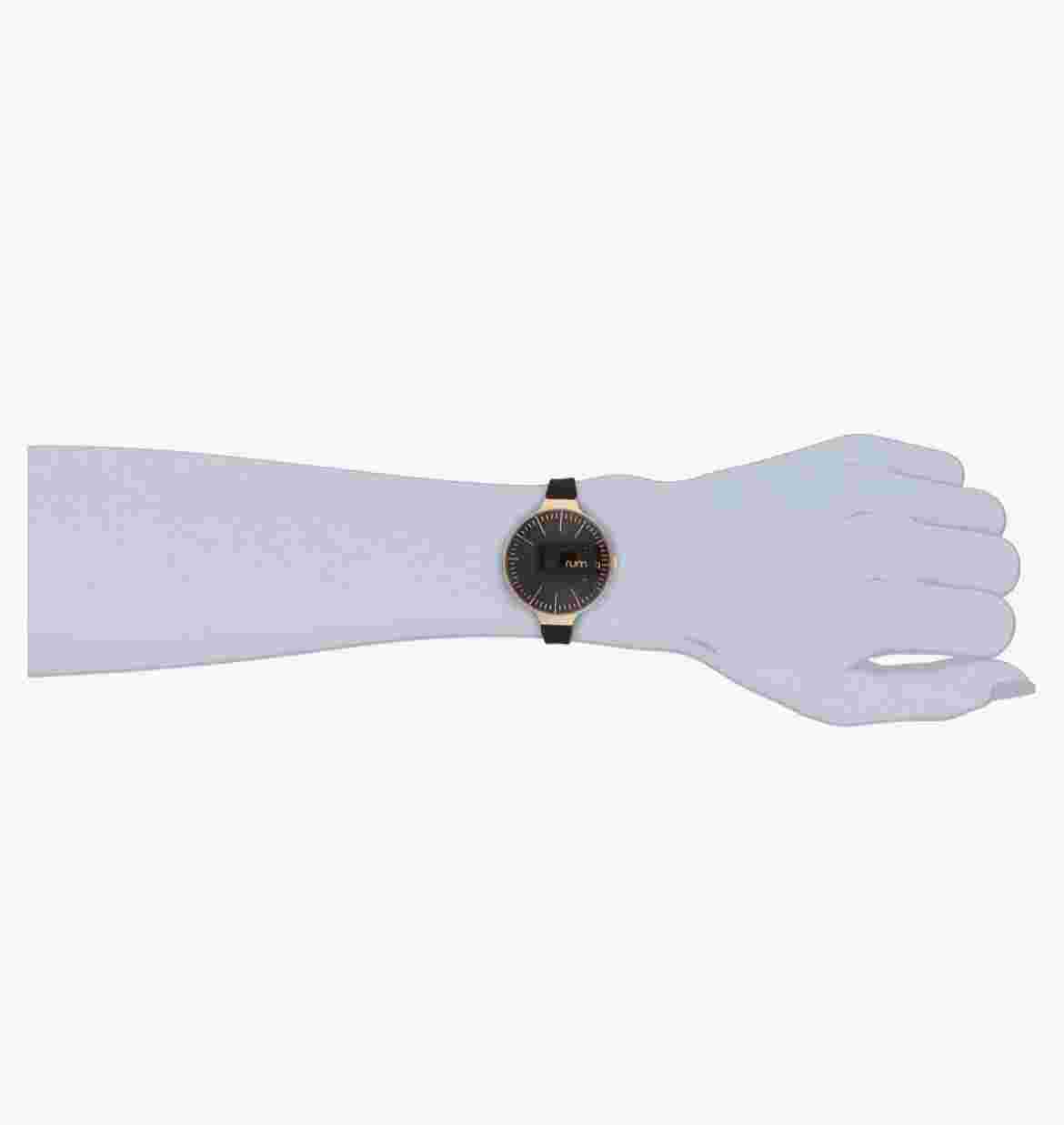 NIB Orchard Rose Gold Lights Out Black Rumba Watch