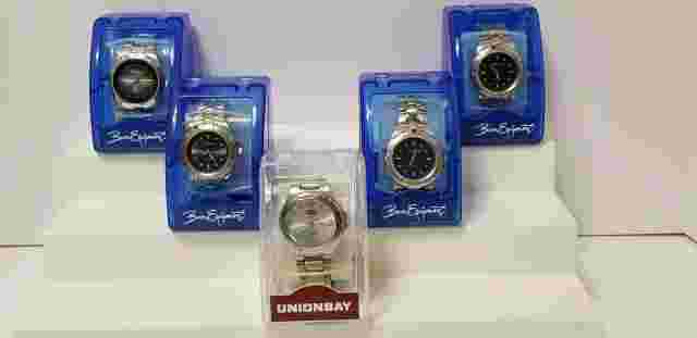 Lot Of 5  B.U.M. Equipment/Union Bay NOS  Wrist Watch NEW In Box