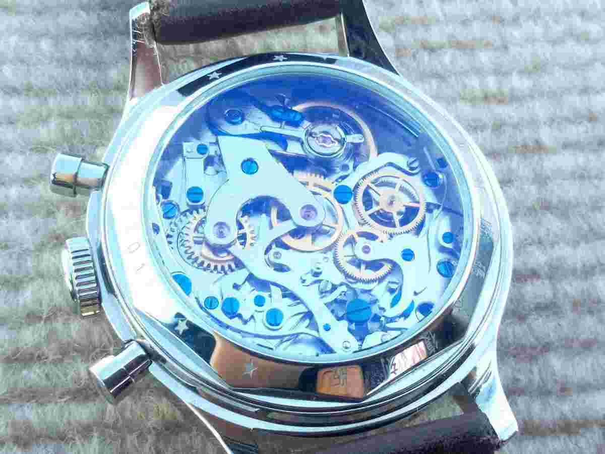 Chinese Air Force Manual Winding Chronograph 1963 Pilot Seagull ST1901Used