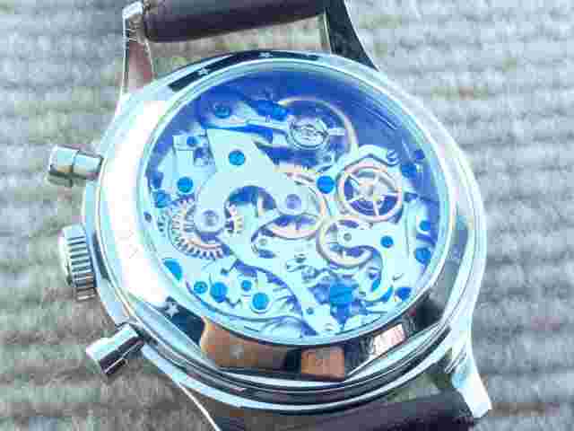 Chinese Air Force Manual Winding Chronograph 1963 Pilot Seagull ST1901Used