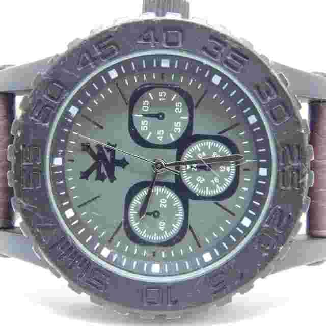 Zoo York 54276 Black Tone Case Quartz Analog Men's Watch New Battery