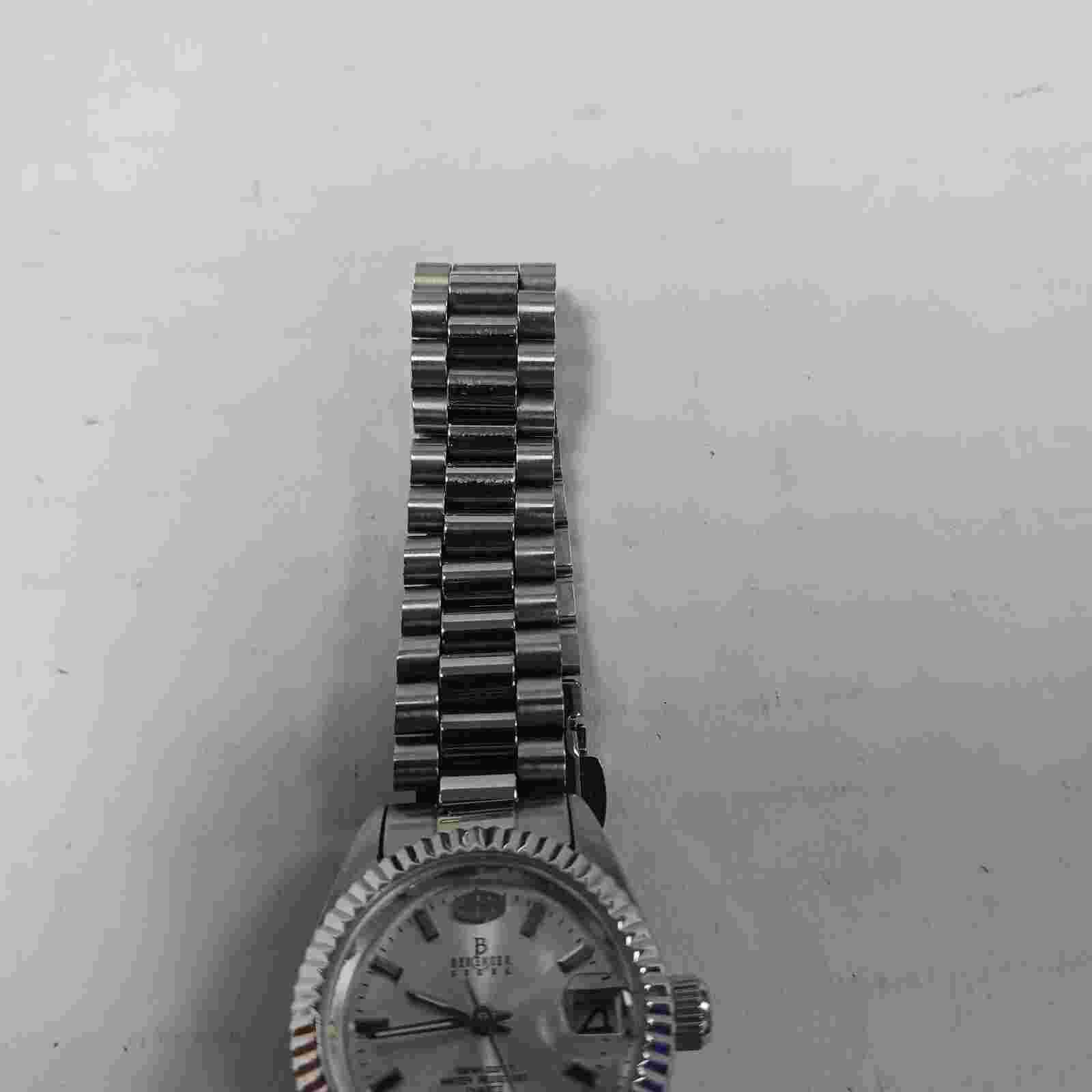 Vintage 1990's Lady's Berenger Sting Ray 100M Japan Stainless Steel Watch