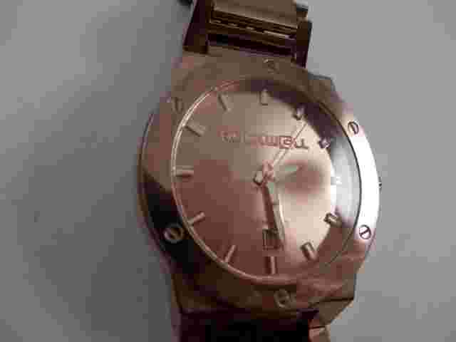 Rockwell Commander Prestige Swiss Movt Rose Gold Watch 100m #0212 7"