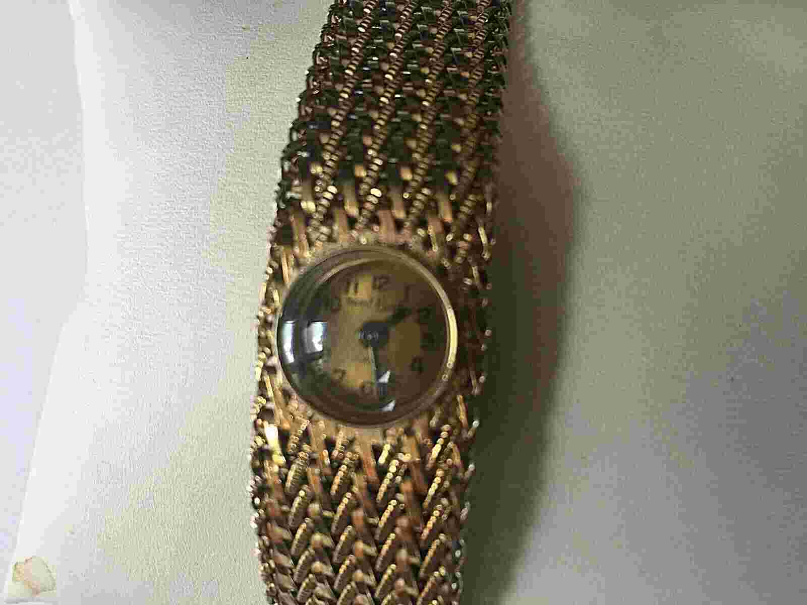 Marcel Boucher Women's GP Mesh Wrist Watch As is