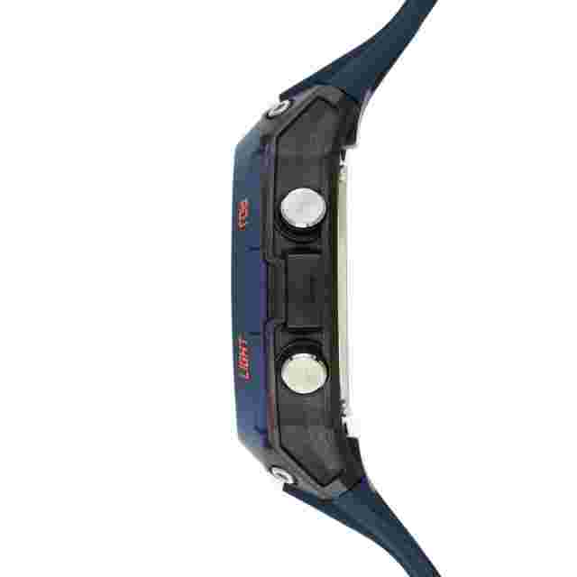 Reebok Thruster Digital Blue Silicon Strap Men Watch RV-THR-G9-PLPL-BS
