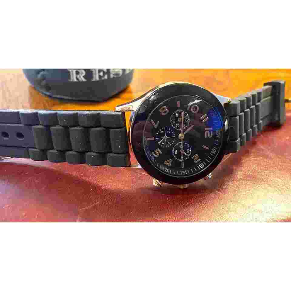 Women's 40mm Gold one and Black Darice Watch