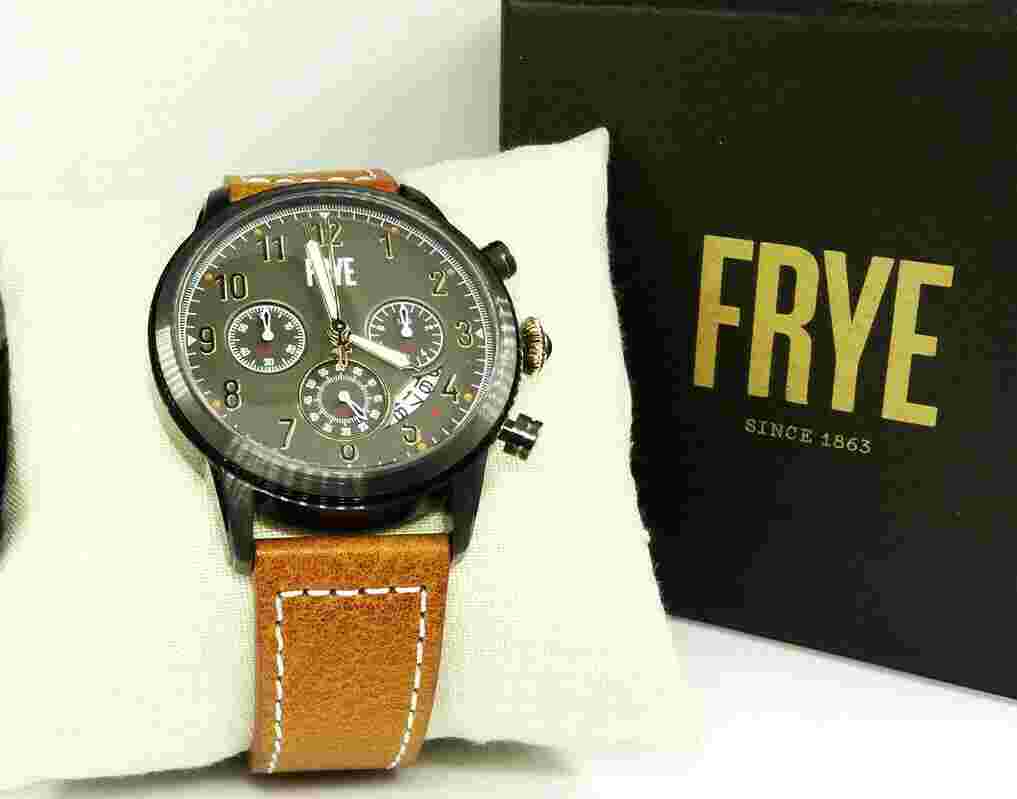 Frye 37245686blk001 Graham Men's Stainless Steel Chronograph Watch With Tags