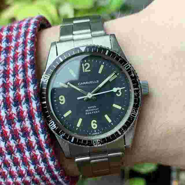 1971 Caravelle "Sea Hunter" Devil Diver 666 Ft. Stainless Steel w/ Rivet Band