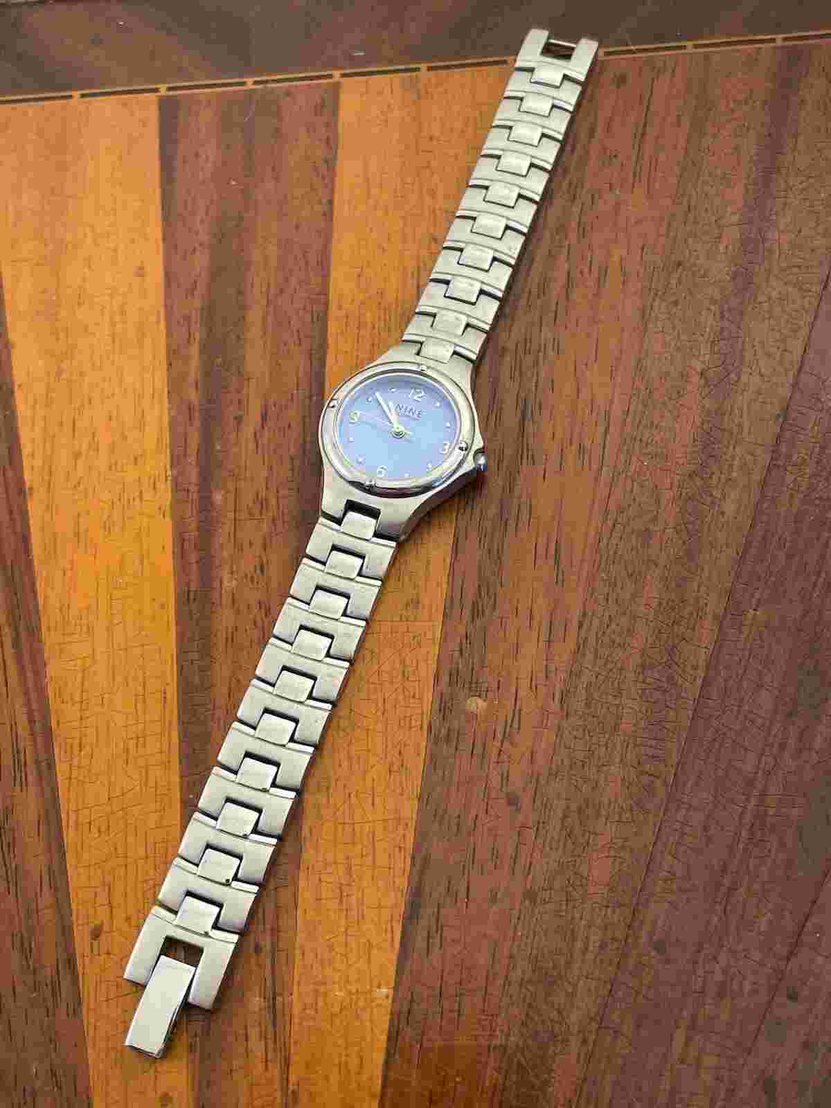 Nine And Company Women’s Watch Blue Dial 23mm - New Battery