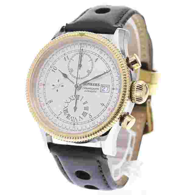 JUNKERS Chronograph Date beige Dial Automatic Men's Watch_837823