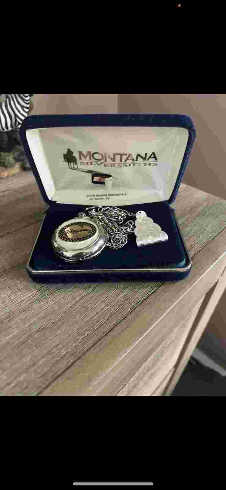 Montana Silversmith Pocket Watch
